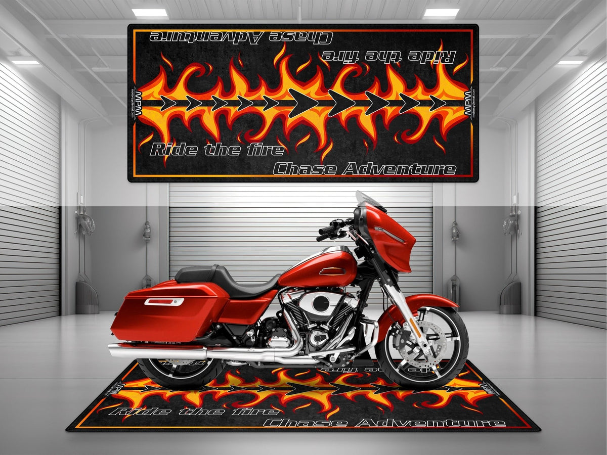 MPM Motorcycle Mat for American Motorcycles - U1200 MPM Motorcycle Mat