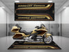 MPM Motorcycle Mat for Honda Goldwing 50th Anniversary - MM4211 MPM Motorcycle Mat
