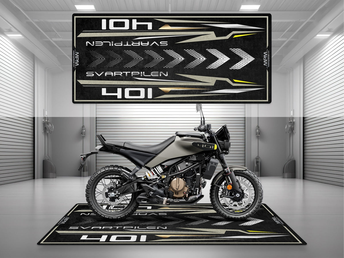 MPM Motorcycle Mat for Husqvarna Svartpilen 401 - MM4217 MPM Motorcycle Mat