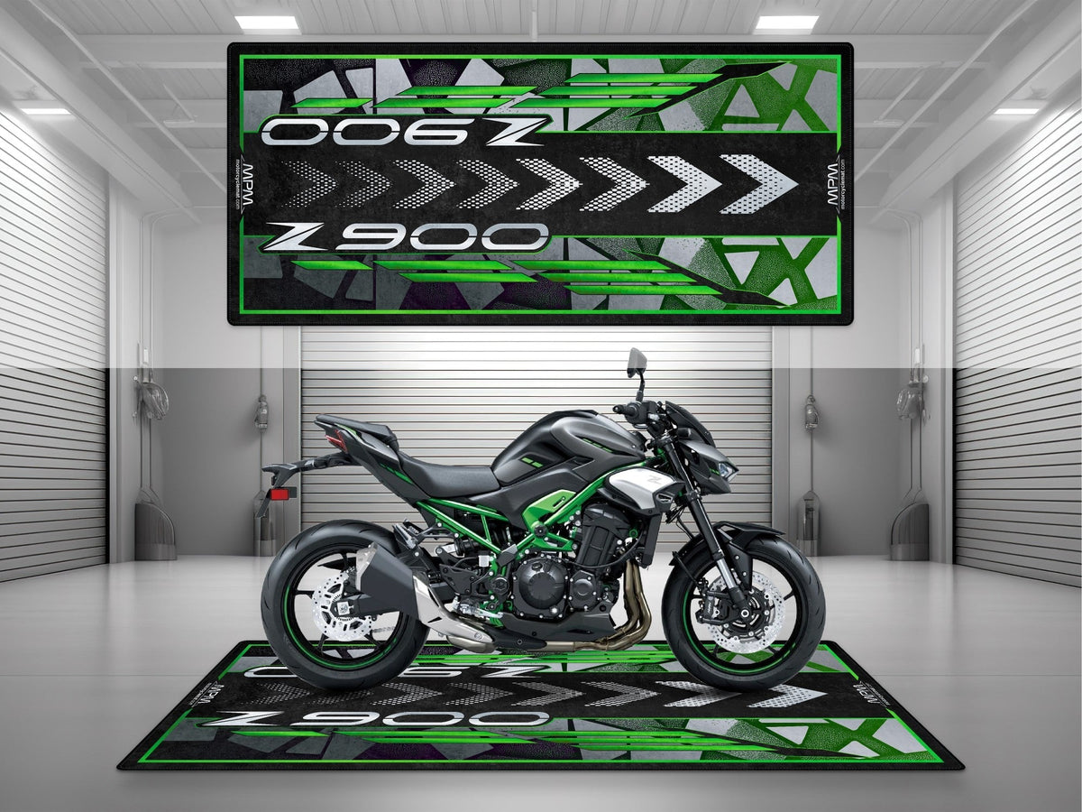 MPM Motorcycle Mat for Kawasaki Z900 - U203 MPM Motorcycle Mat
