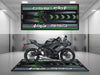Designed Pit Mat for Kawasaki Ninja 650 Motorcycle - MM7388 MPM Motorcycle Mat