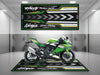Designed Pit Mat for Kawasaki Ninja ZX-4RR KRT Edition Motorcycle - MM7393 MPM Motorcycle Mat