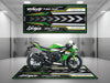 Designed Pit Mat for Kawasaki Ninja ZX-6R KRT Edition Motorcycle - MM7396 MPM Motorcycle Mat