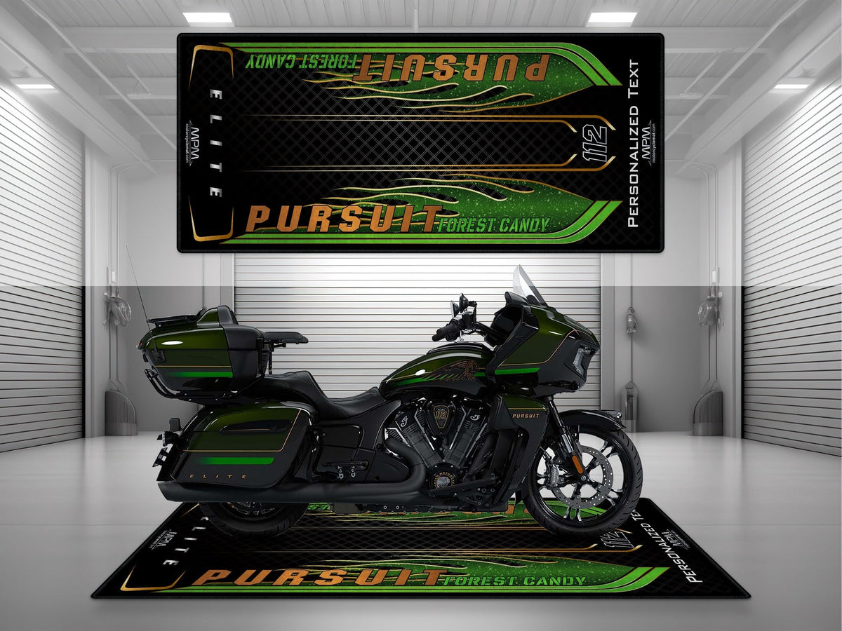 MPM Motorcycle Mat for Indian Pursuit Elite - U305 MPM Motorcycle Mat