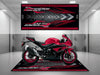 MPM Motorcycle Mat for 2025 Suzuki GSX-R1000 - U103 MPM Motorcycle Mat