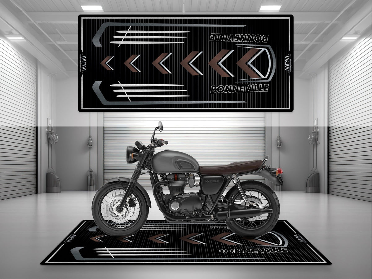 MPM Motorcycle Mat for Bonneville - U1300 MPM Motorcycle Mat