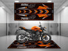 MPM Motorcycle Mat for Street Triple 765 R - U1301 MPM Motorcycle Mat
