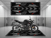 MPM Motorcycle Mat for Street Triple 765 R - U1301 MPM Motorcycle Mat