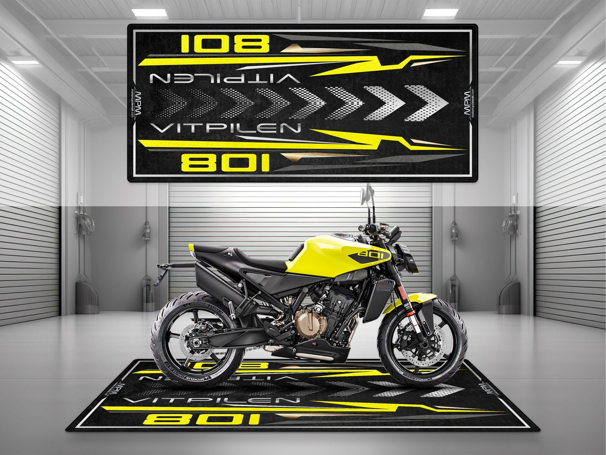 MPM Motorcycle Mat for Husqvarna Vitpilen 801 - MM4225 MPM Motorcycle Mat