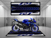 MPM Motorcycle Mat for Yamaha R1 - U1403 MPM Motorcycle Mat