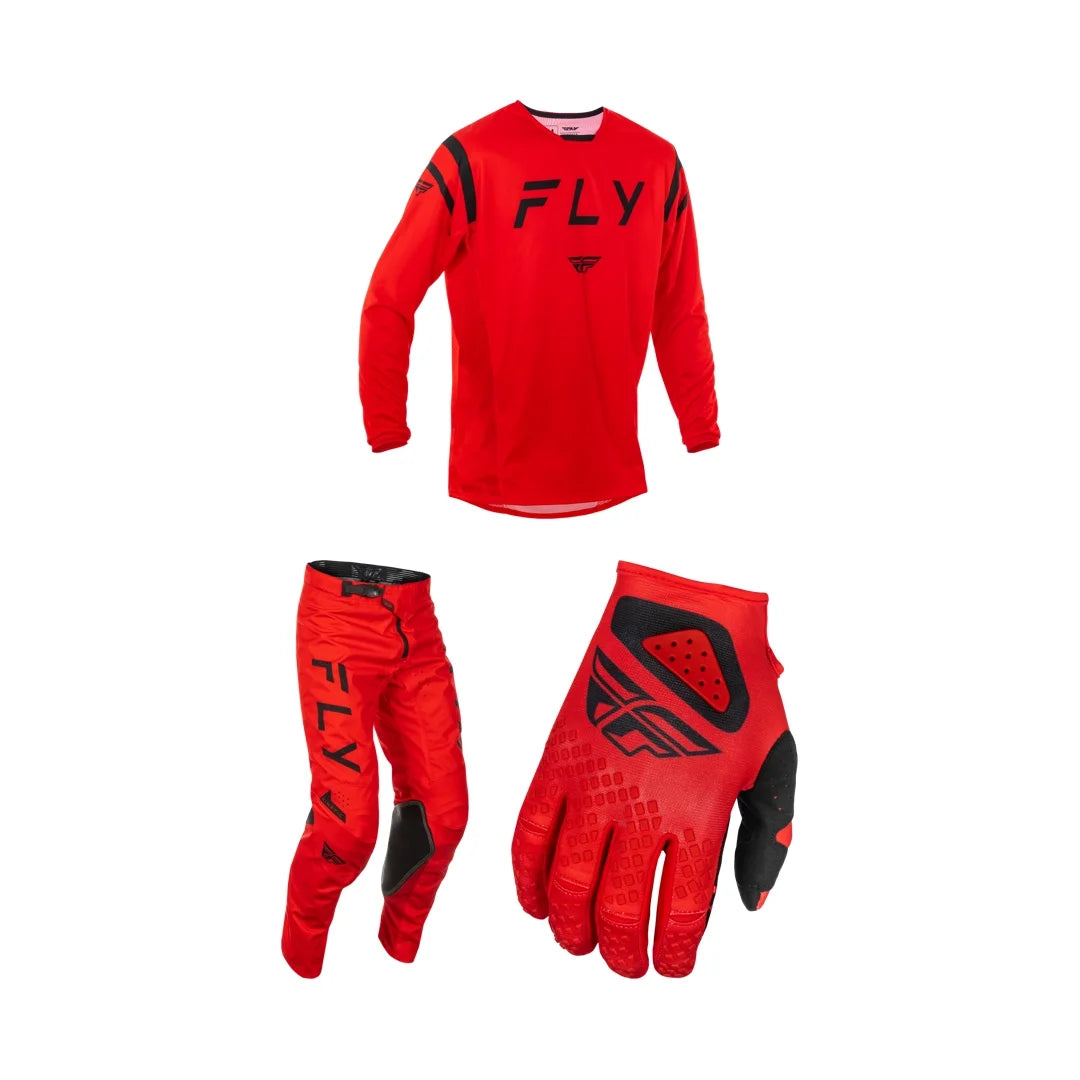 FLY RACING Kinetic Center 3-Piece Gear Comb - Jersey / Pants / gloves FLY RACING