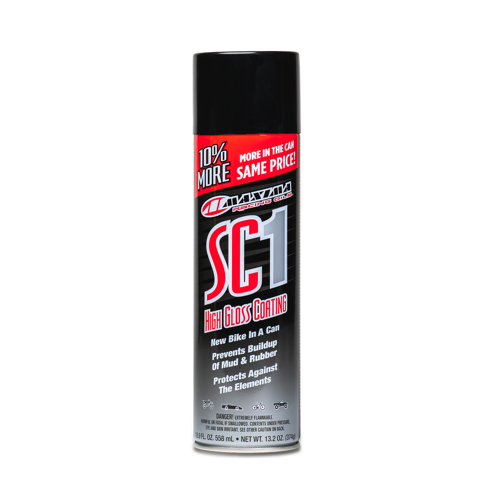 SC1 High Gloss Clear Coat Silicon Spray 18.9oz - New Bike In A Can - LiveTheGnar