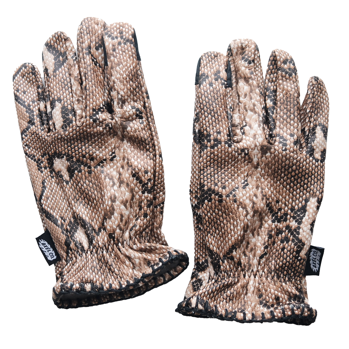 Snakeprint Motorcycle Gloves AXEL CO