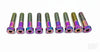 Altis Sigma Drivetrain Cover Custom 6 or 8 Piece Titanium Bolt Kit Titanium Surron