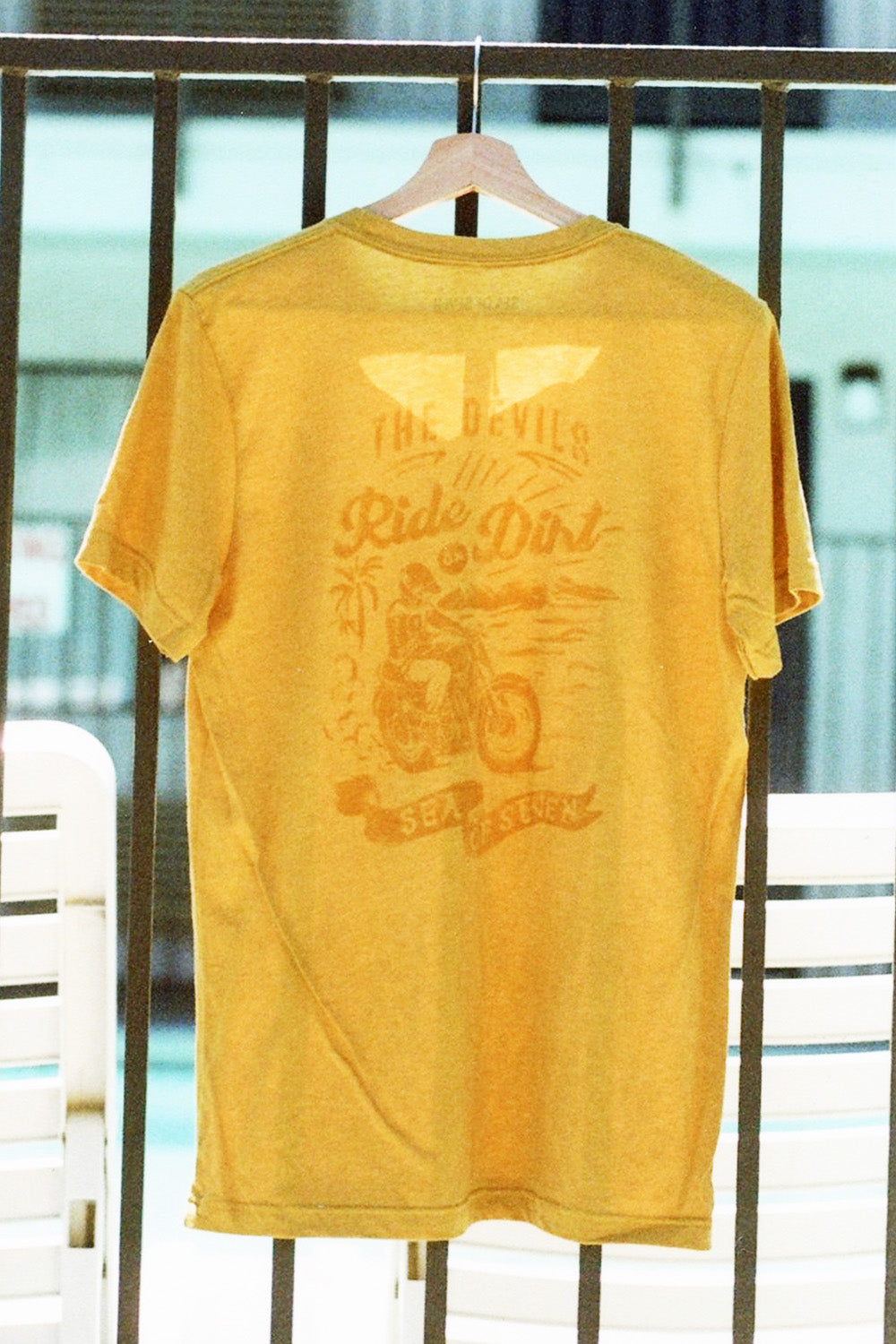 Devil's Ride On Dirt Mens Tee - SEA OF SEVEN SEA OF SEVEN
