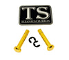 Titanium Battery Lid Pins - Surron LBS LBX, Segway X160 X260