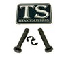 Titanium Battery Lid Pins - Surron LBS LBX, Segway X160 X260