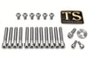 Titanium Bolt Kit for Sirris F43 Fork (21 Pieces)