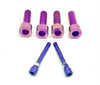220mm Rotor Titanium Caliper Bolt Kit for Surron, Talaria, Segway (30mm bolts)