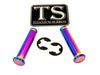 Titanium Foot Peg Pins - Surron, Talaria, Segway, 79 Bike, Rerode, E-Ride Pro