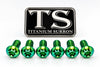 Front Rotor Screws - Surron, Talaria, Segway Titanium