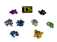 Titanium Grips for E-moto Pegs (24 pcs) - LiveTheGnar