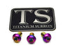 Titanium Ignition Cover Bolts (Set of Two M5) Talaria Titanium Surron