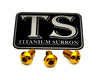 Titanium Ignition Cover Bolts (Set of Two M5) Talaria Titanium Surron