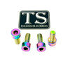 Titanium Peg Bracket Bolts - Surron, Talaria, E-Ride (Set of 4)