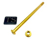 Titanium Rear Axle and Nut - Talaria - LiveTheGnar