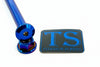 Titanium Rear Axle and Nut - Talaria Titanium Surron