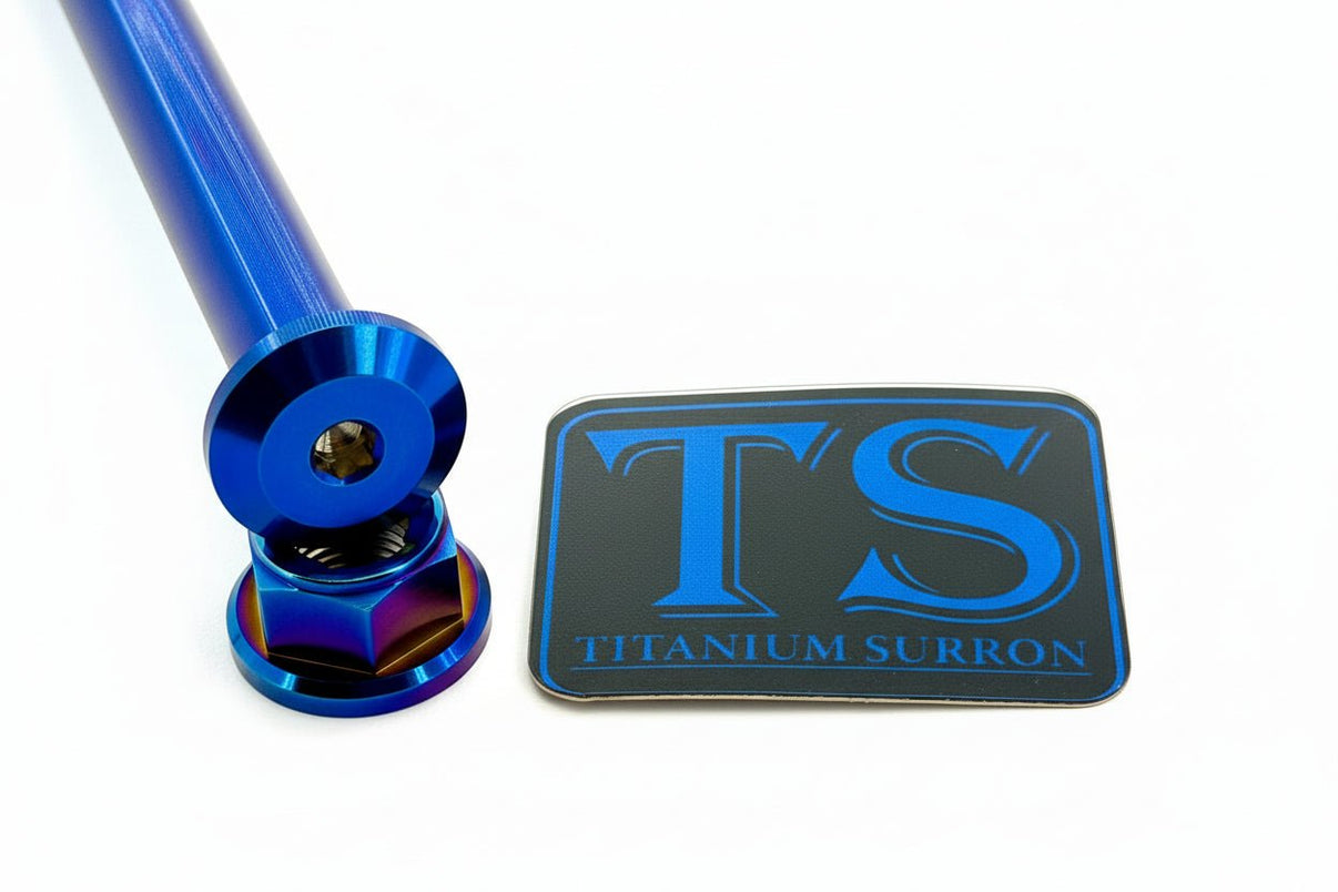 Titanium Rear Axle and Nut - Talaria Titanium Surron