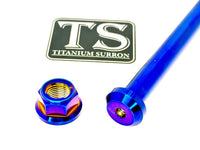 E-Ride Pro SS 2.0/ Pro S Titanium Rear Axle and Nut (2 Pieces) Titanium Surron
