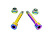 Titanium Rear Shock Mount Hardware (4 Pieces) E-Ride Pro