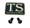 Titanium Ignition Cover Bolts (Set of Two) Surron, Segway, 79 Bike, E-Ride Pro
