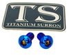 Titanium Ignition Cover Bolts (Set of Two) Surron, Segway, 79 Bike, E-Ride Pro