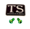 Titanium Ignition Cover Bolts (Set of Two) Surron, Segway, 79 Bike, E-Ride Pro