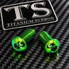 Titanium Ignition Cover Bolts (Set of Two) Surron, Segway, 79 Bike, E-Ride Pro