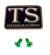 Titanium Surron Ultra Bee Brake Reservoir Cap Bolts