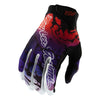 Youth Air Glove Drip BLACK / PURPLE image 1