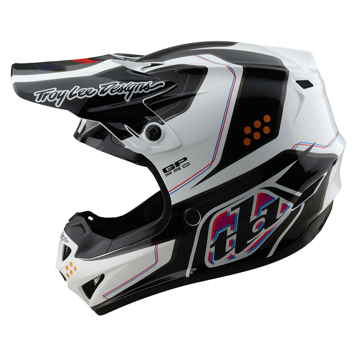 Youth GP Pro Helmet W/MIPS Trooper WHITE image 1