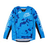 Youth GP Pro Jersey Blotted BRIGHT BLUE image 1