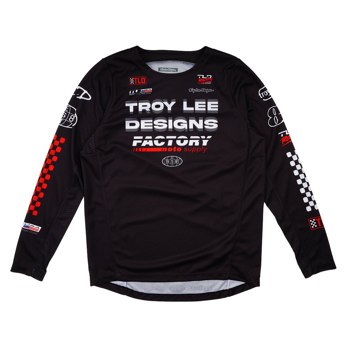 Youth GP Pro Jersey Factory BLACK image 1