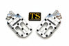 Custom Aluminum Foot Pegs w/ Titanium Grips for Talaria and Altis - LiveTheGnar