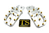 Custom Aluminum Foot Pegs w/ Titanium Grips for Talaria and Altis