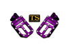 Custom Aluminum Foot Pegs w/ Titanium Grips for Talaria and Altis