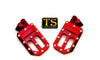 Custom Aluminum Foot Pegs w/ Titanium Grips for Talaria and Altis - LiveTheGnar