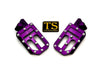 Custom Aluminum Foot Pegs w/ Titanium Grips for Talaria and Altis - LiveTheGnar