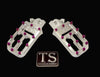 Custom Aluminum Foot Pegs w/ Titanium Grips for Talaria and Altis