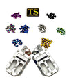 Custom Aluminum Foot Pegs w/ Titanium Grips for Talaria and Altis - LiveTheGnar